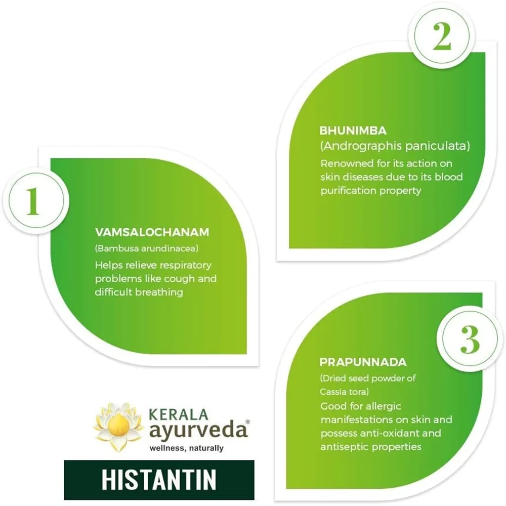 Kerala Ayurveda Histantin Tablet, 100 Tablets-4.webp